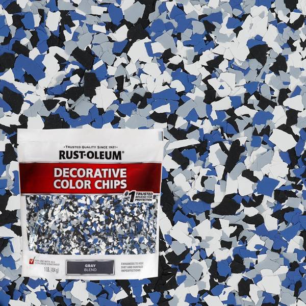 Photo of 1 lb Decorative Gray Color Chips