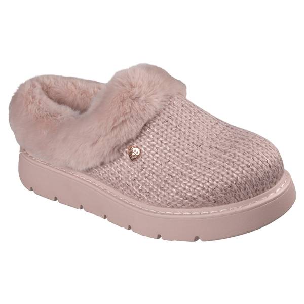 Skechers Women's Relaxed Fit: BOBS Keepsakes Lite - B Bright Slipper | Size 7.0 | Rose | Vegan | Machine Washable