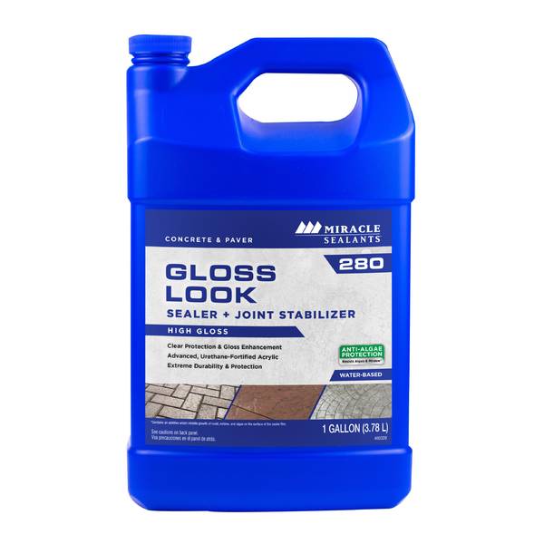 Photo of 1 Gallon Gloss Look 280 Clear High-Gloss Sealer and Joint Stabilizer