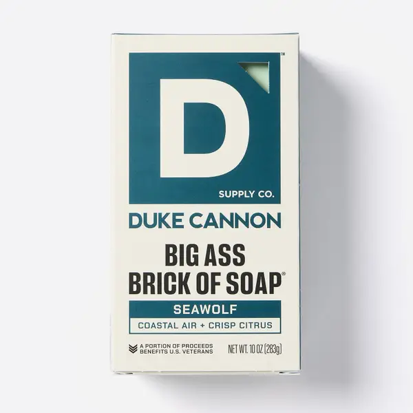 Duke Cannon 10oz Big Ass Brick of Soap - Seawolf - BSBA-SEAW10