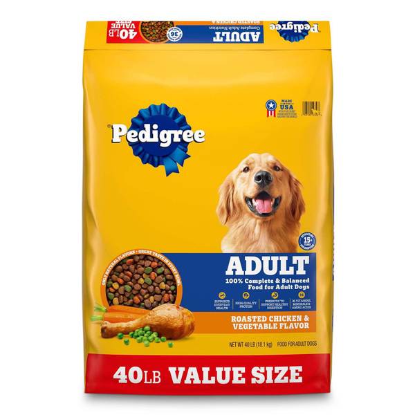 Photo of Complete Nutrition Adult Dry Dog Food Roasted Chicken, Rice & Vegetable 40 lb