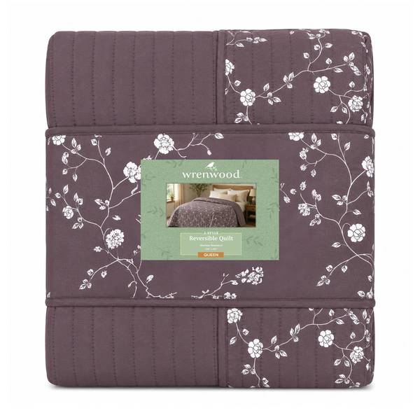 Photo of Reversible Quilt, Queen, White