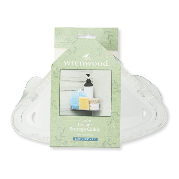 Photo of Corner Storage with Suction Cups - Clear