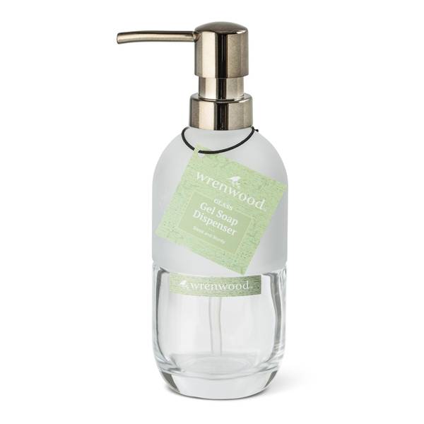 Photo of Glass 1/2 Matte, 1/2 Glossy Dispenser Clear - Cairo