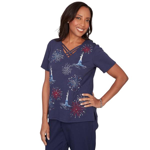 Photo of Women's Statue of Liberty Fireworks Top