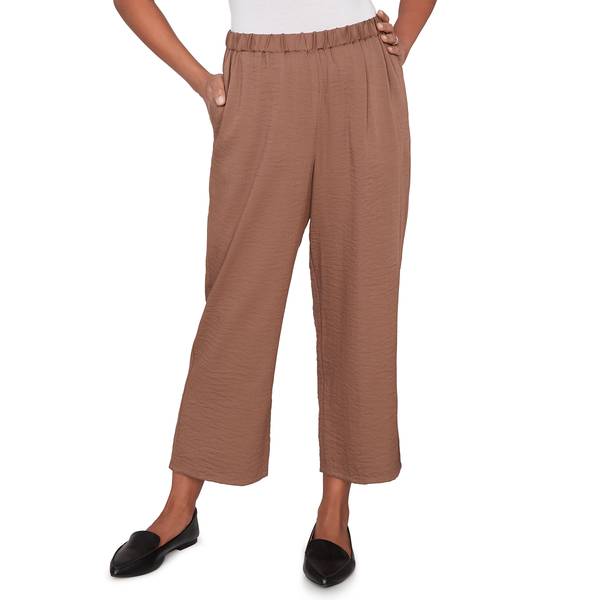 Photo of Women's Crinkle Texture Ankle Pants