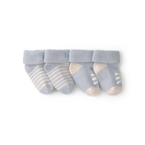 Photo of Infant Boy's 2pk Shoe Booties Blue