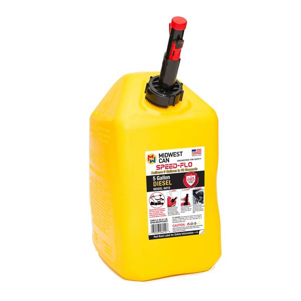 Photo of 5 Gallon Diesel Can with Speed-Flo Spout