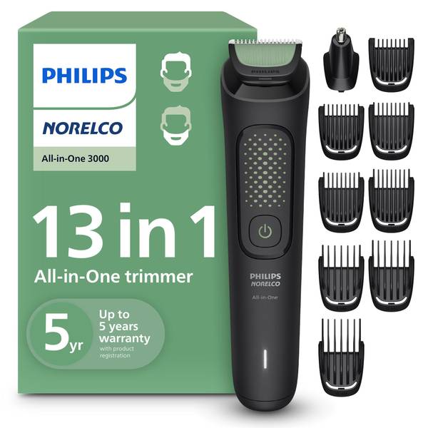 Photo of All-in-One 3000 Series 13 in 1 Trimmer, Beard Styler & Men's Hair Clipper, 9 Length