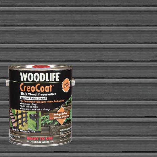 Photo of CreoCoat 1 Gallon Satin Black Wood Preservative