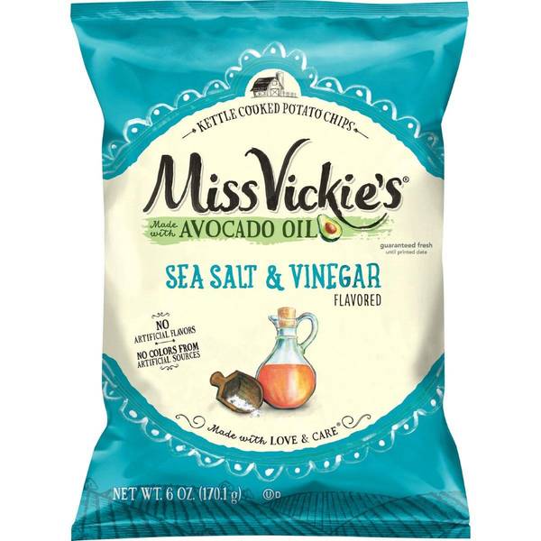 Photo of 6oz Miss Vickies Sea Salt & Vinegar Chips