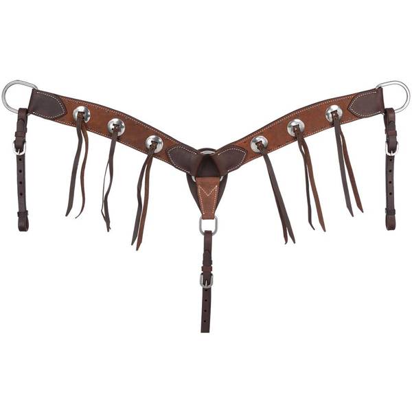 Photo of Brown Buckstitch Breast Collar