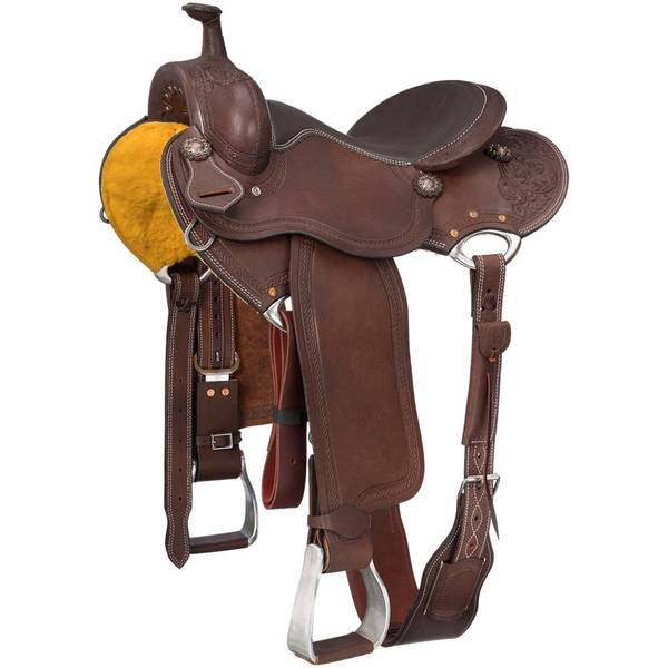 Photo of Silver Royal 15" Youth Deaver Cowboy Saddle