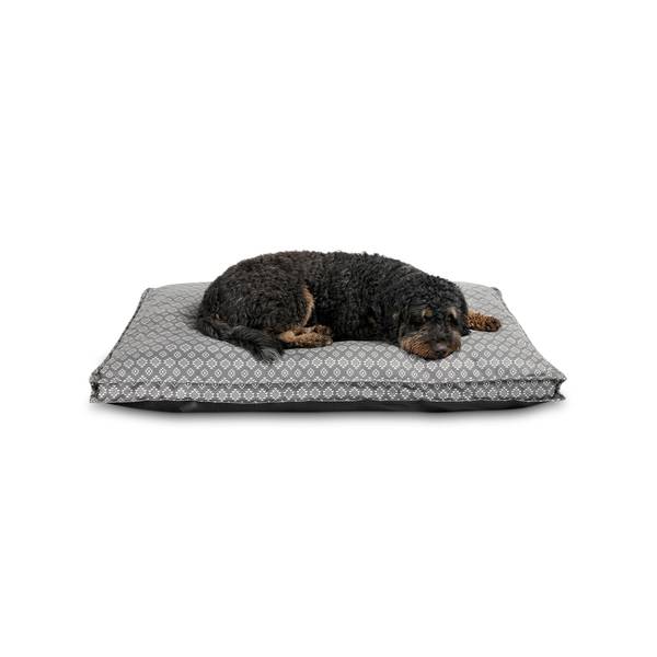 Photo of 30" x 40" Velveteen Gusset Gray SW Print Pet Bed