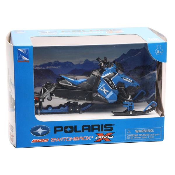 New-Ray 57783A Polaris Switchback Pro-X 800 Snowmobile White