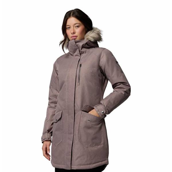 Columbia Women's Suttle Mountain Long Insulated Jacket - Iron