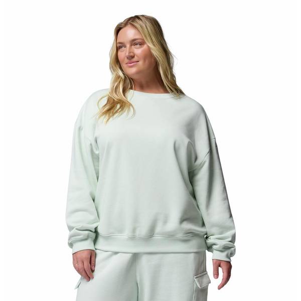 Columbia Plus Size Aldermore Crewneck Sweatshirt - Tea Light