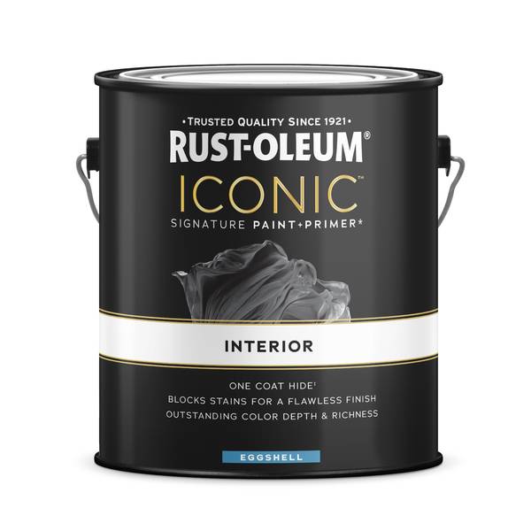 Photo of 1 Gallon Iconic Signature Interior Paint and Primer Eggshell Midtone Tint Base