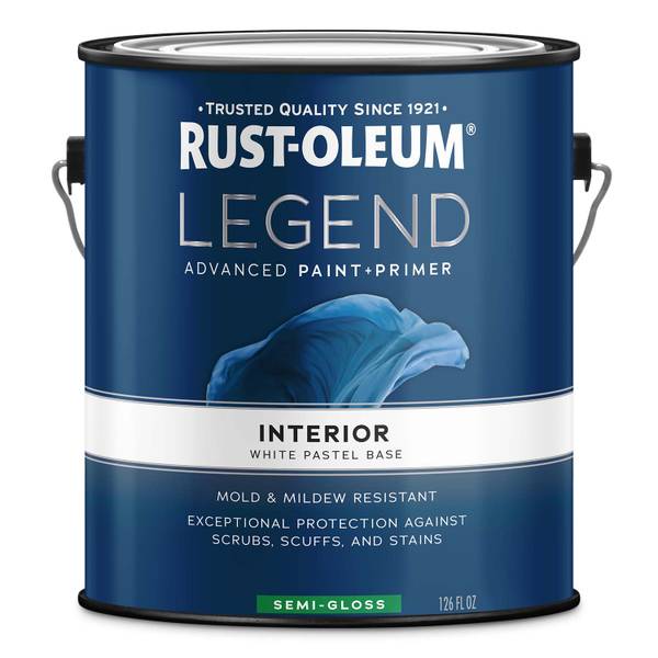 Photo of 1 Gallon Legend Advanced Interior Paint and Primer Semigloss White Tint Base