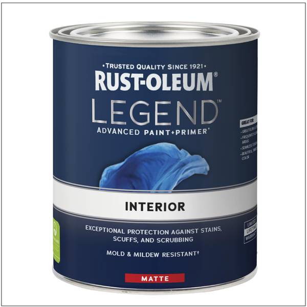 Photo of 1 Quart Legend Advanced Interior Paint and Primer Matte White Tint Base