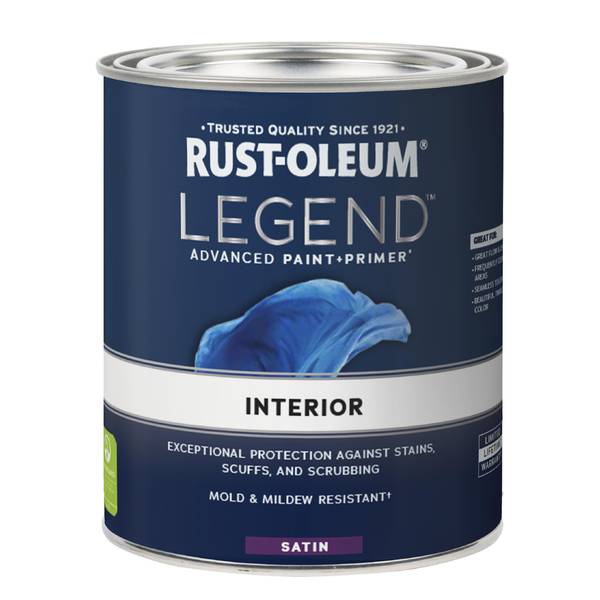 Photo of 1 Quart Legend Advanced Interior Paint and Primer Satin White Tint Base