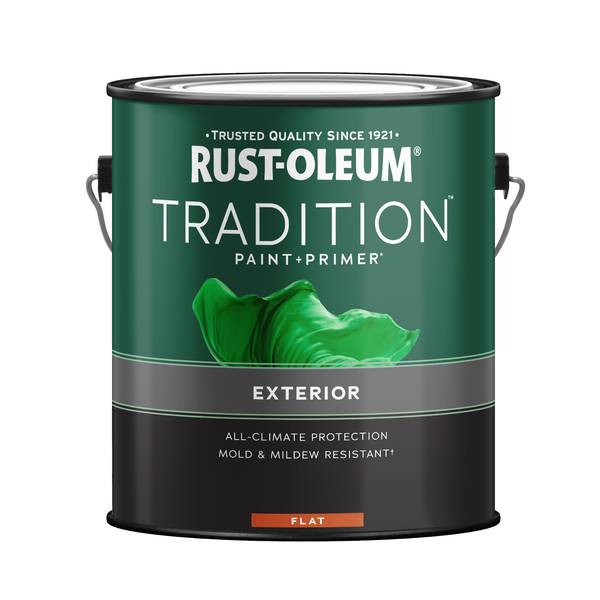 Photo of 1 Gallon Tradition Exterior Paint and Primer Flat White Base
