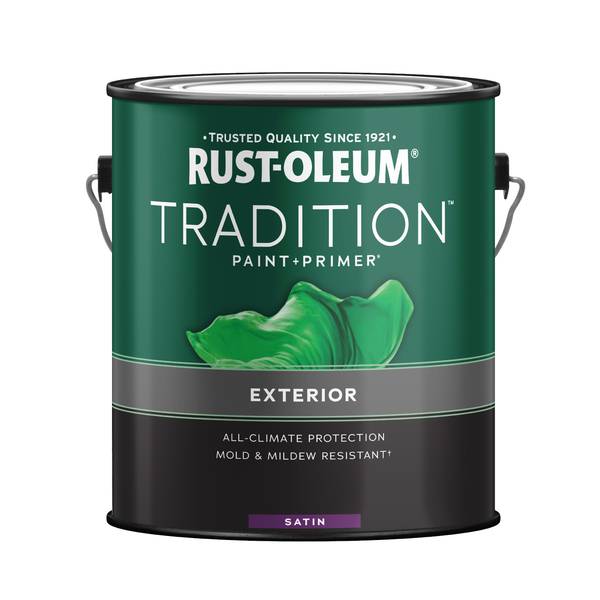 Photo of 1 Gallon Tradition Exterior Paint and Primer Satin Midtone Tint Base