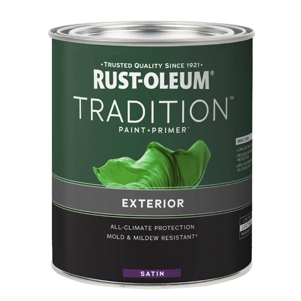 Photo of 1 Qt Tradition Exterior Paint and Primer Satin White Tint Base