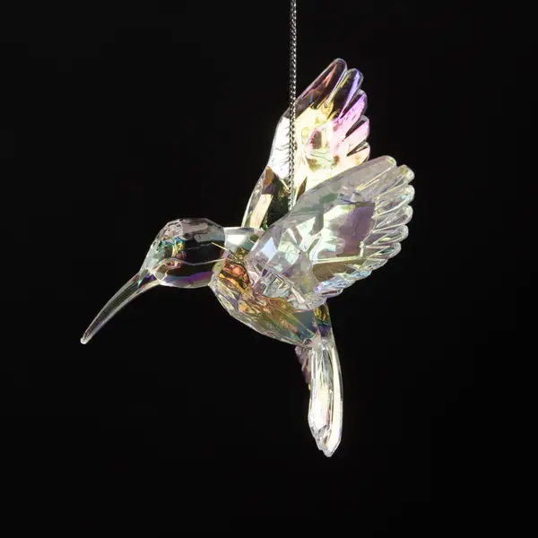 Caffco International Hummingbird Plastic Ornament - XO470007B