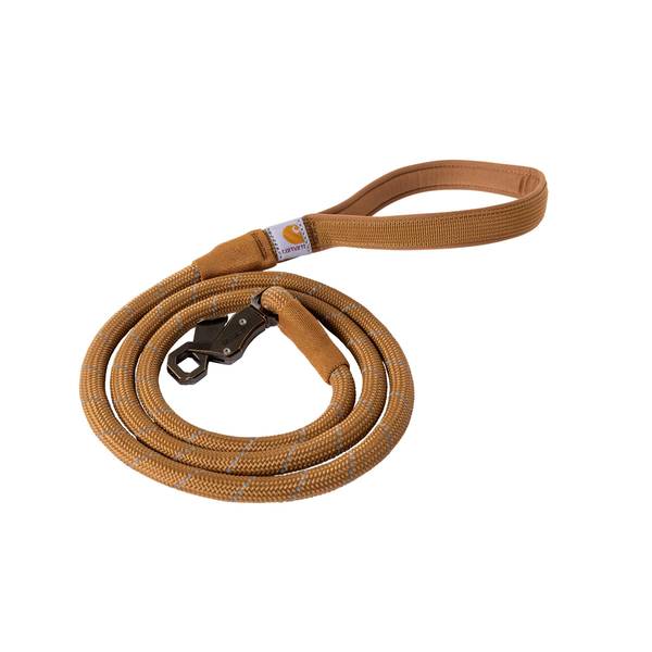 Carhartt 6' Brown Rope Dog Leash