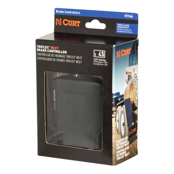 CURT TriFlex NEXT Trailer Brake Controller
