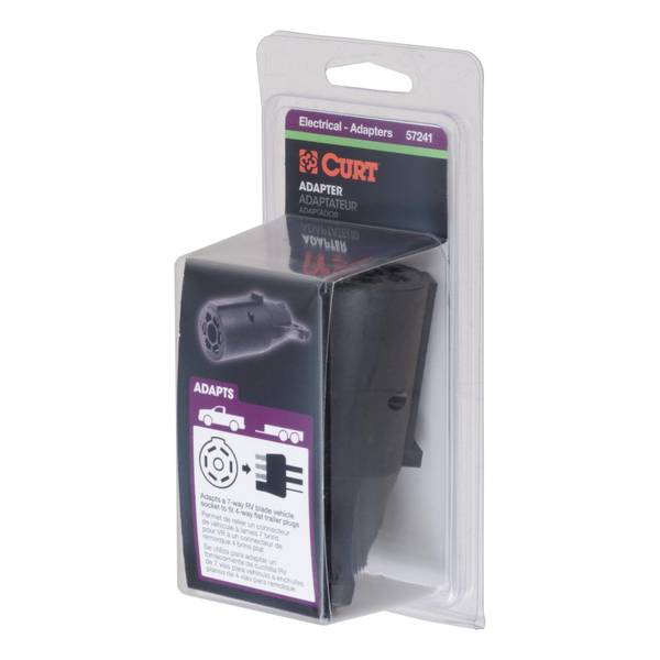 Electrical Adapter, Includes: 4-Way Flat, 4-Way Round, 5-Way Flat, 6-Way Round, 7-Way RV Blades