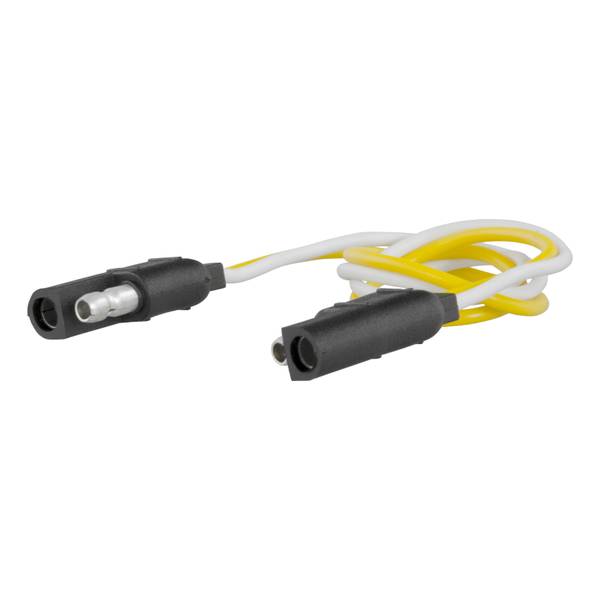Photo of 2-Way Flat Connector Plug & Socket with 12" Wires