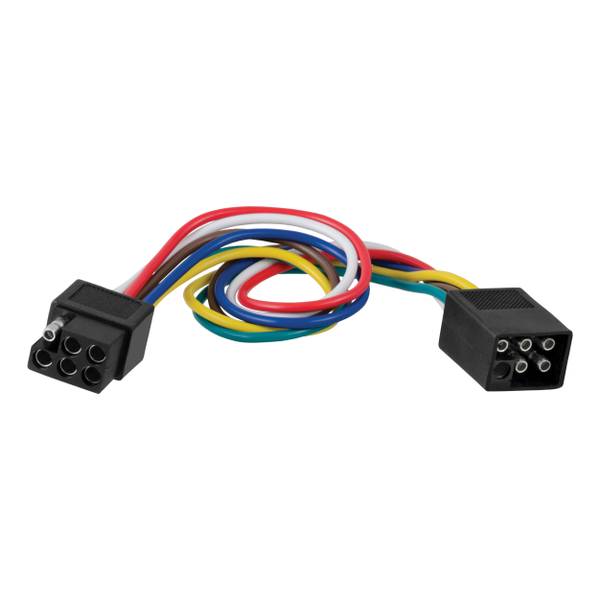 Photo of 6-Way Square Connector Plug & Socket with 12" Wires