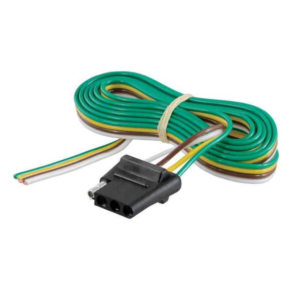 Photo of 4-Way Flat Connector Socket with 60" Wires