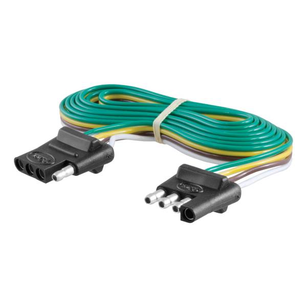 Photo of 4-Way Flat Connector Plug & Socket with 72" Wires