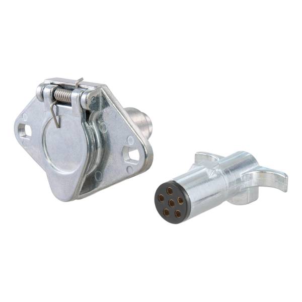 Photo of 6-Way Round Connector Plug & Socket