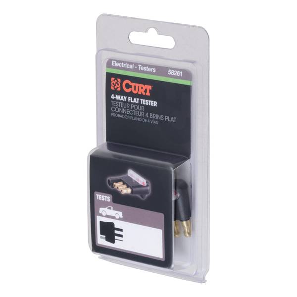 CURT 4-Way Flat Connector Tester