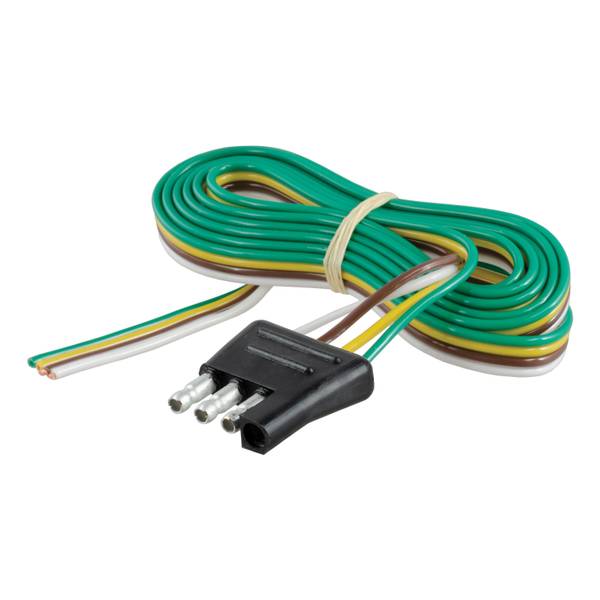Photo of 4-Way Flat Connector Plug with 48" Wires (Trailer Side)