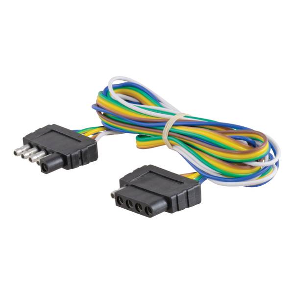 Photo of 5-Way Flat Connector Plug & Socket with 72" Wires