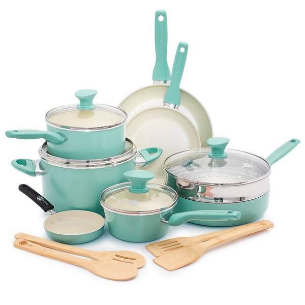 Photo of Rio 3 Piece Frypan Set - Turquoise