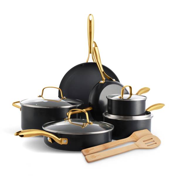 Photo of GreenPan Studio 12 Piece Cookware Set - Black