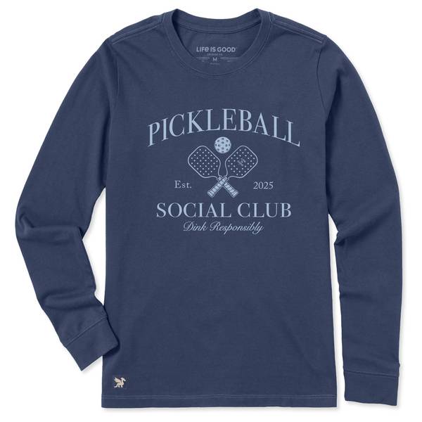 Photo of Women's Pickleball Social Club Long Sleeve Crusher Tee