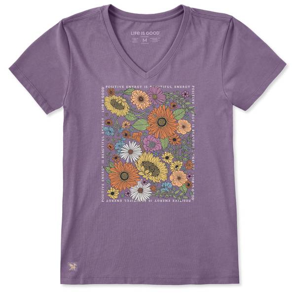 Photo of Women's Wildflowers Beautiful Energy Short Sleeve Crusher Tee