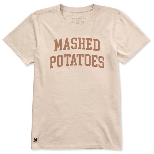 Life Is Good Women's Mashed Potatoes Short Sleeve Crusher Tee