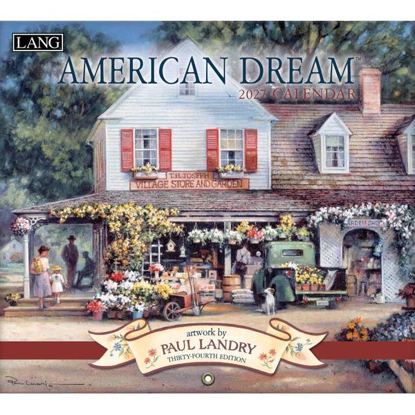 American Dream 2027 Wall Calendar by Paul Landry