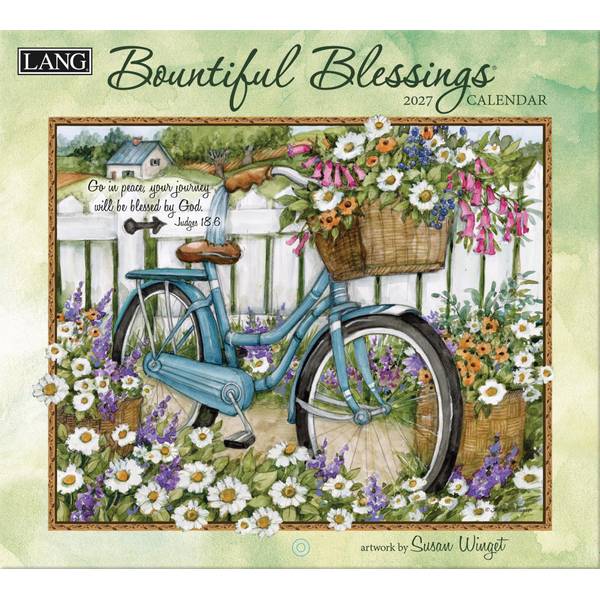 Bountiful Blessings 2027 Wall Calendar by Susan Winget
