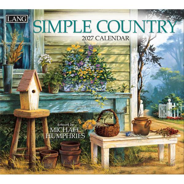 Simple Country 2027 Wall Calendar by Michael Humphries