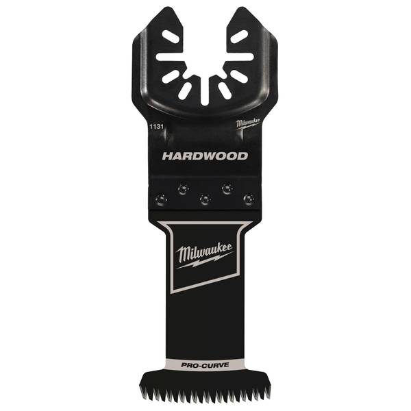 Photo of 1-3/8" High Carbon Steel Precision Tooth Hardwood Universal Fit Oscillating Multi-Tool Blade (3 PK)