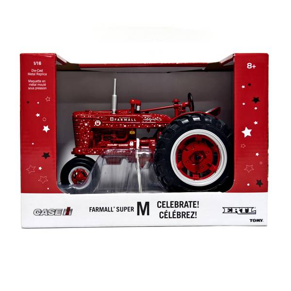 Farmall Case I.H. 1:16 Special Edition Super M Celebrate Tractor